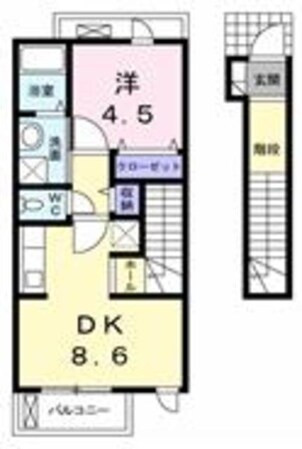 アヴニールの物件間取画像